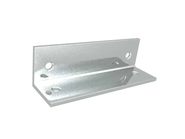 Angled counter plate double 
