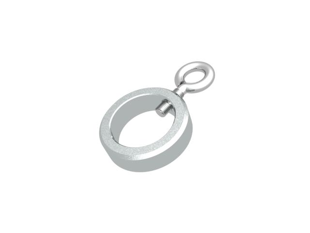 Sliding ring Aluminium 28mm