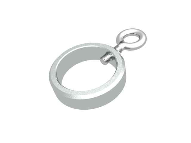 Sliding ring Aluminium Ø35mm