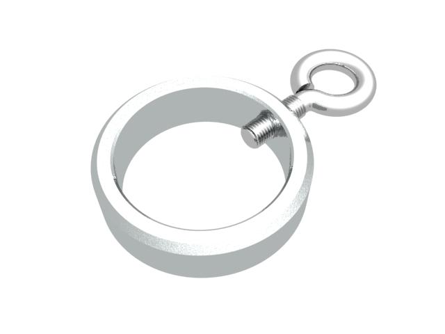 Sliding ring Aluminium Ø40mm