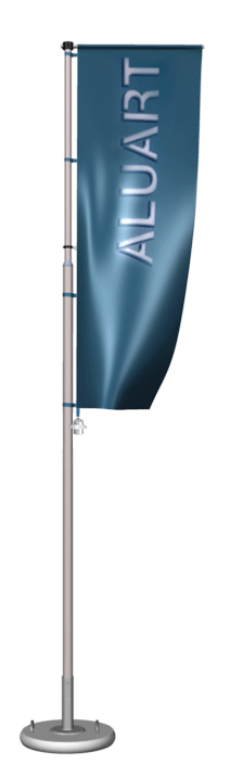 Mobile mast with boom 