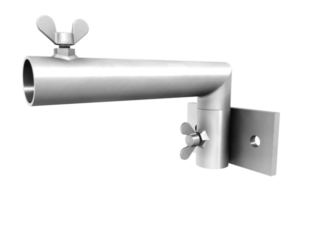[200600] Wallbracket rotatable 28mm, 30° 