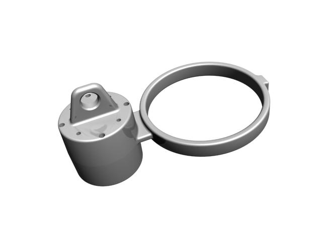 [301810] Counter weight with ring Ø 85mm