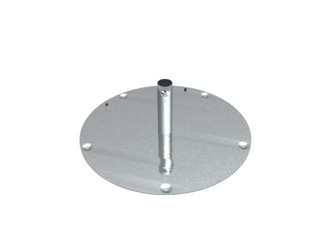 [400110] Base plate round Ø45mm