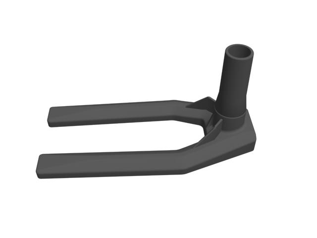 [400700] Carwheel base plastic Ø45mm