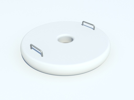 [401420] Concrete base 75kg with hole 