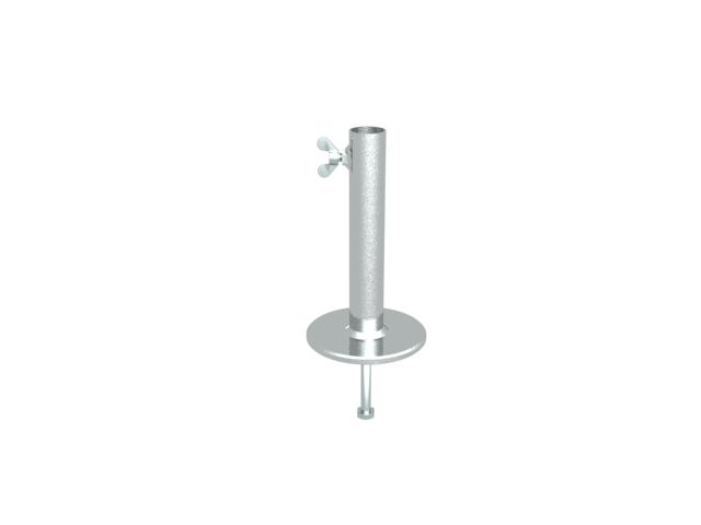[401500] Concrete base fitting for 1 pole Ø28mm