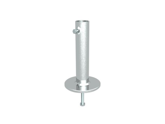 [401600] Concrete base fitting for 1 pole Ø35mm