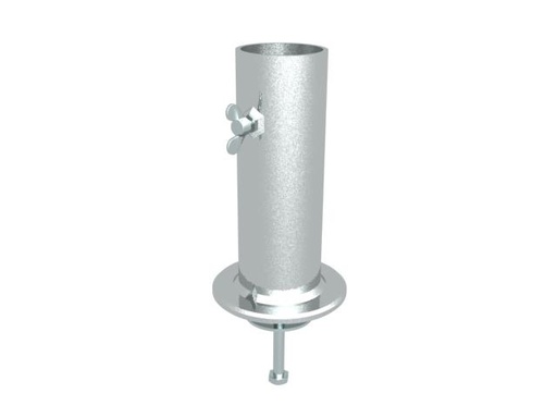 [401800] Concrete base fitting for 1 pole Ø60mm