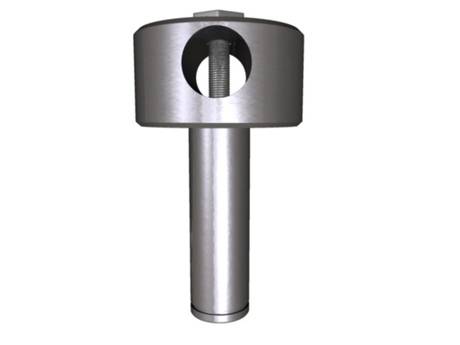 [601300] Rotating head Aluminium for standard swivel arm 