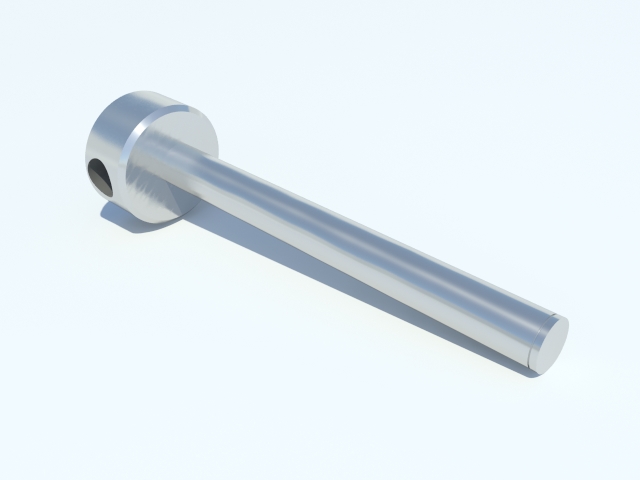 [601302] Testale rotante alluminio per braccio standard con triplo collo