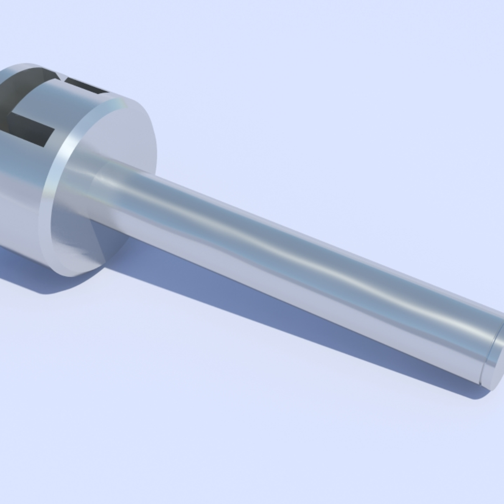 [601600] Rotating head Aluminium for hoistable swivel arm