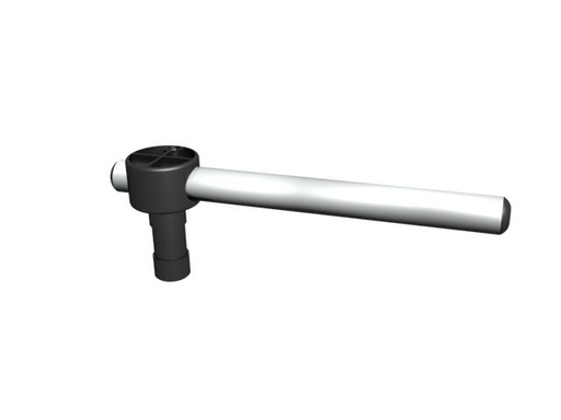 [602150] Swivel arm with rotating head Ø35mm